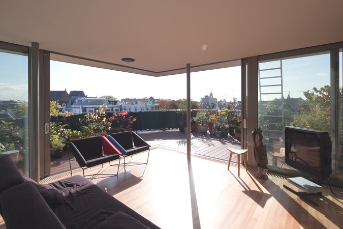 Dakhuis appartement Amsterdam